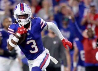 Damar Hamlin of the Bills Makes First Career Interception news-24092024-074818