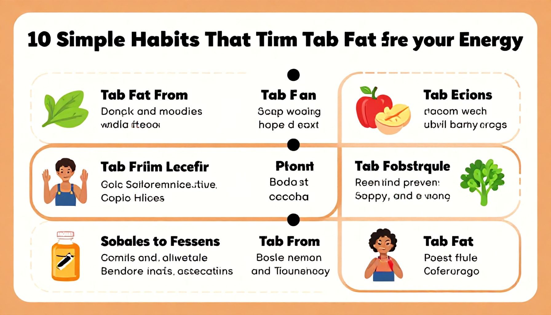 10 Simple Habits That Trim Tab Fat and Boost Your Energy*