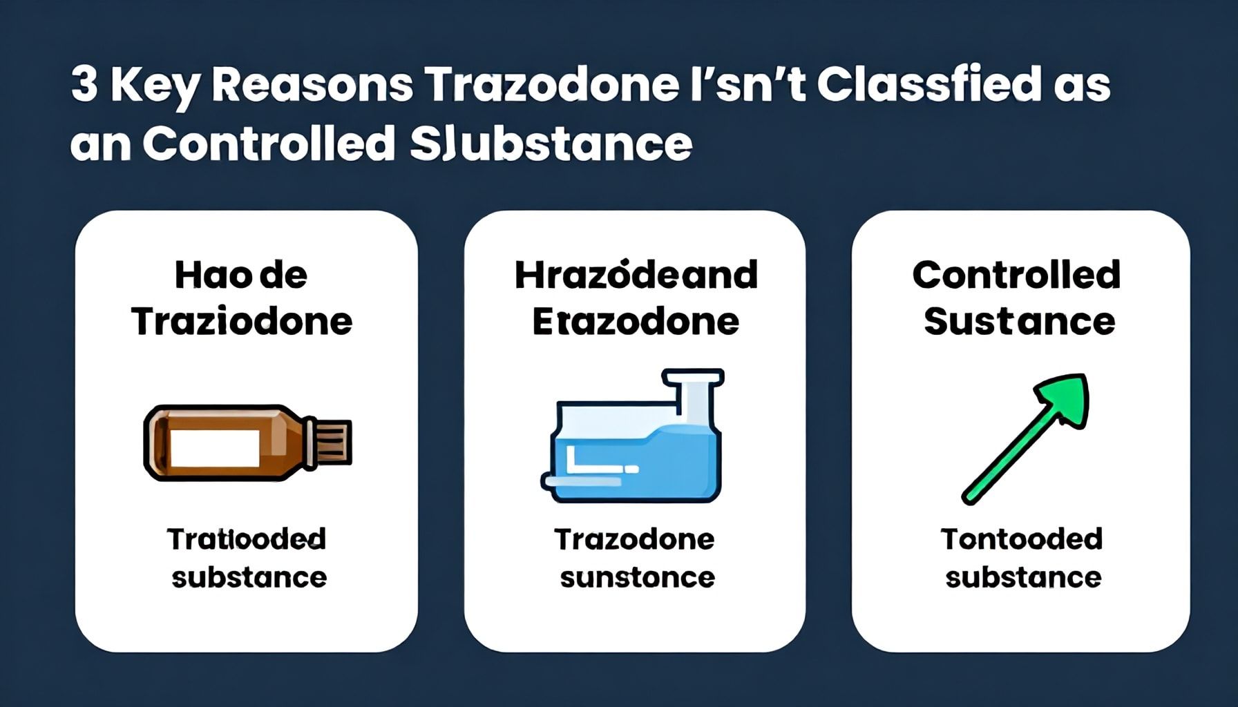 3 Key Reasons Trazodone Isn't Classified as a Controlled Substance*