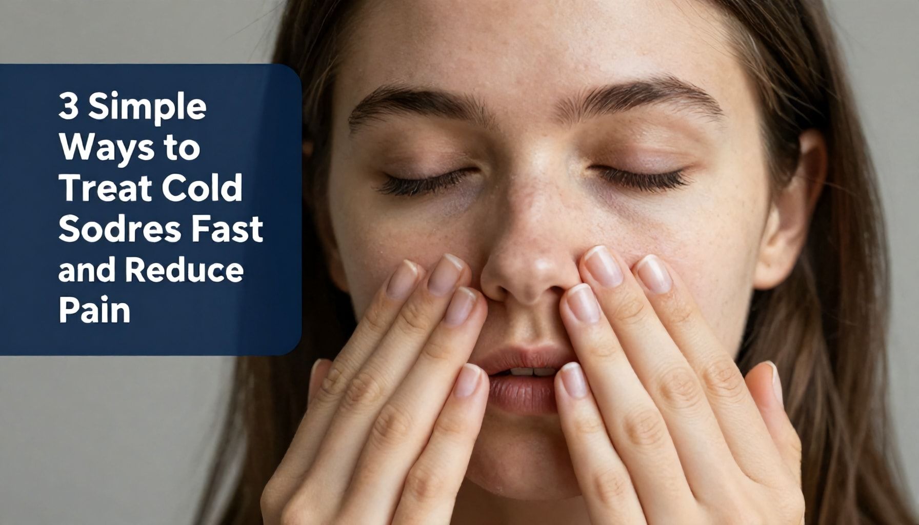 3 Simple Ways to Treat Cold Sores Fast and Reduce Pain*