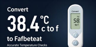 Convert 38.4°C to Fahrenheit for Accurate Temperature Checks