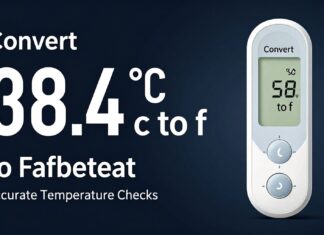 Convert 38.4°C to Fahrenheit for Accurate Temperature Checks