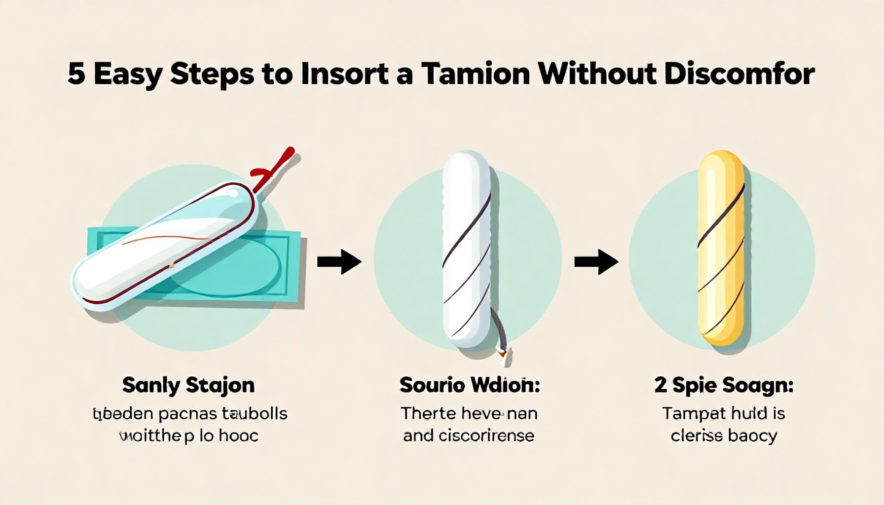 5 Easy Steps to Insert a Tampon Without Discomfort*