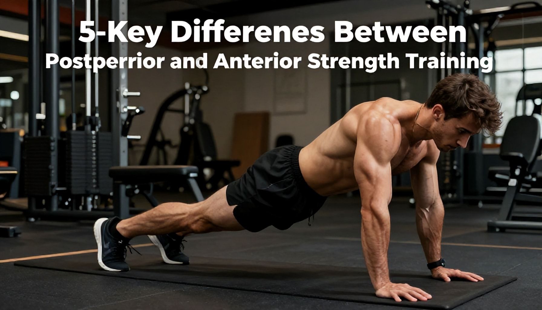 5 Key Differences Between Posterior and Anterior Strength Training*