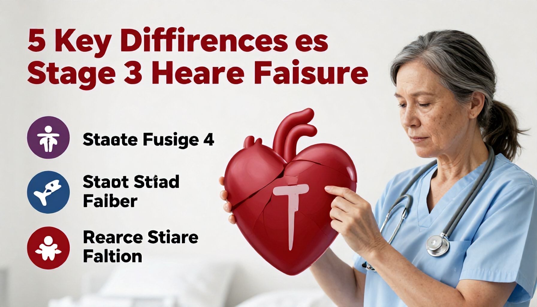 5 Key Differences Between Stage 3 and Stage 4 Heart Failure*