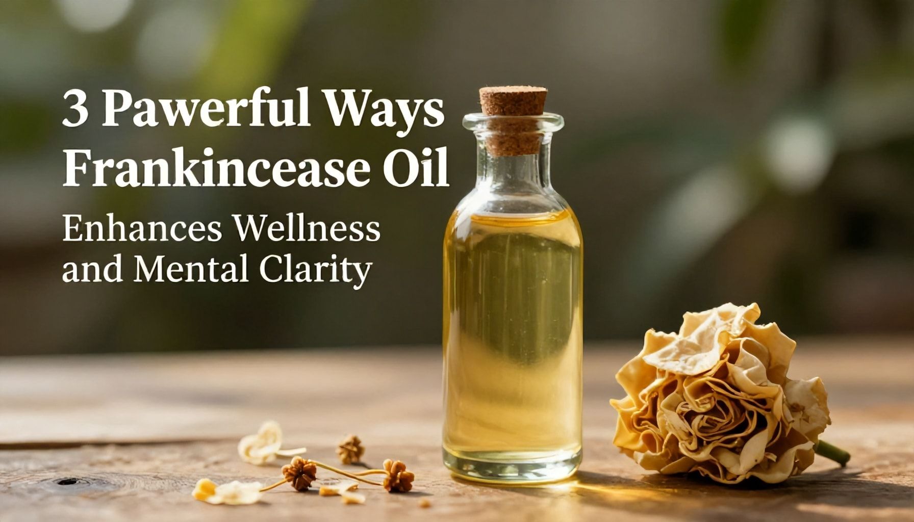 5 Powerful Ways Frankincense Oil Enhances Wellness and Mental Clarity*