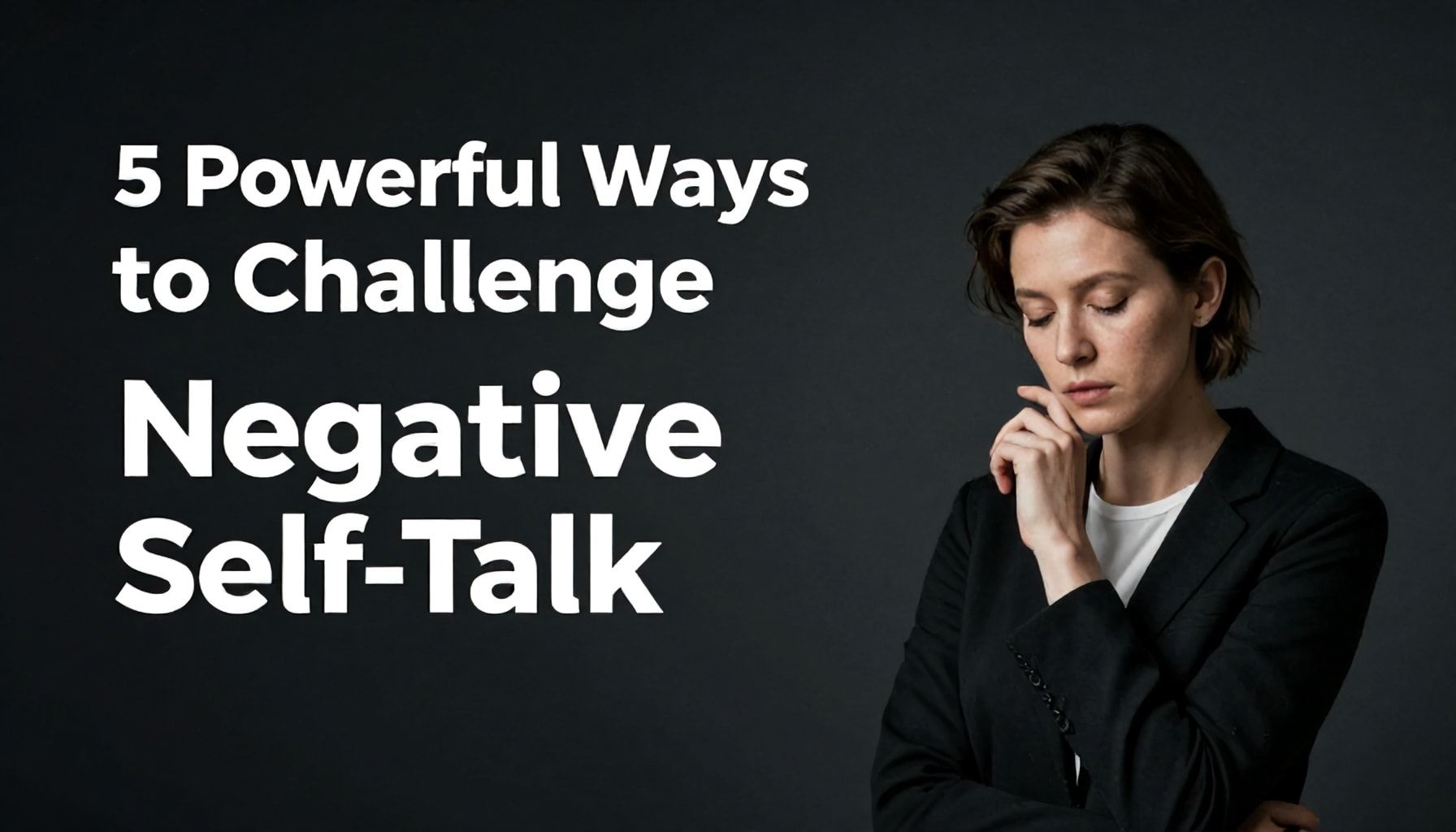 5 Powerful Ways to Challenge Negative Self-Talk*