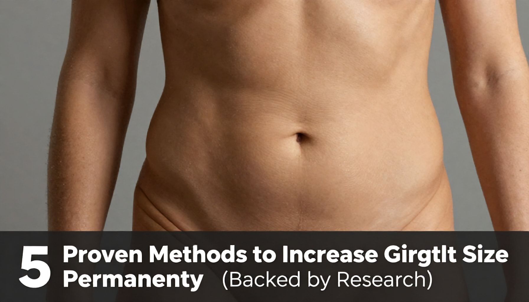 5 Proven Methods to Increase Girth Size Permanently (Backed by Research)"*
