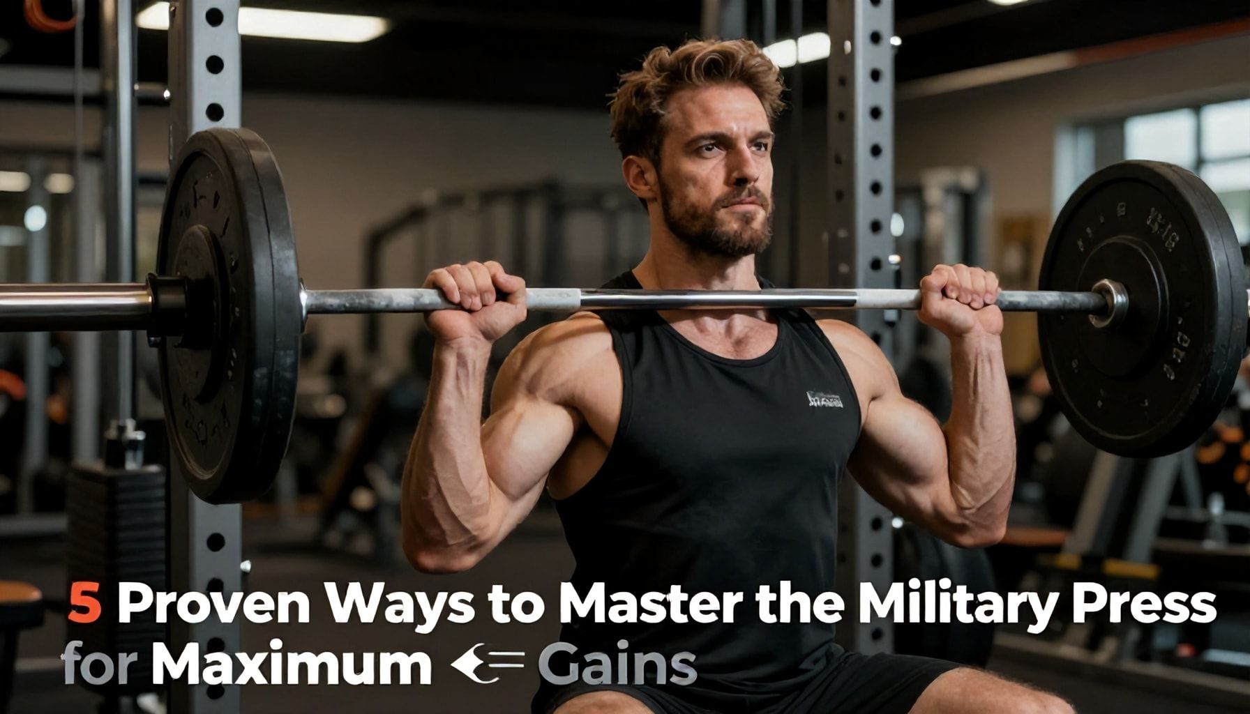 5 Proven Ways to Master the Military Press for Maximum Gains*