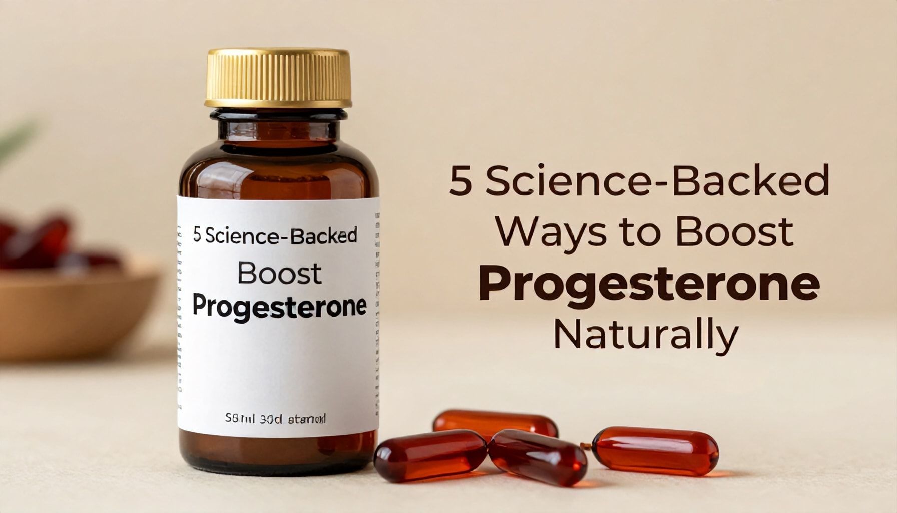 5 Science-Backed Ways to Boost Progesterone Naturally*
