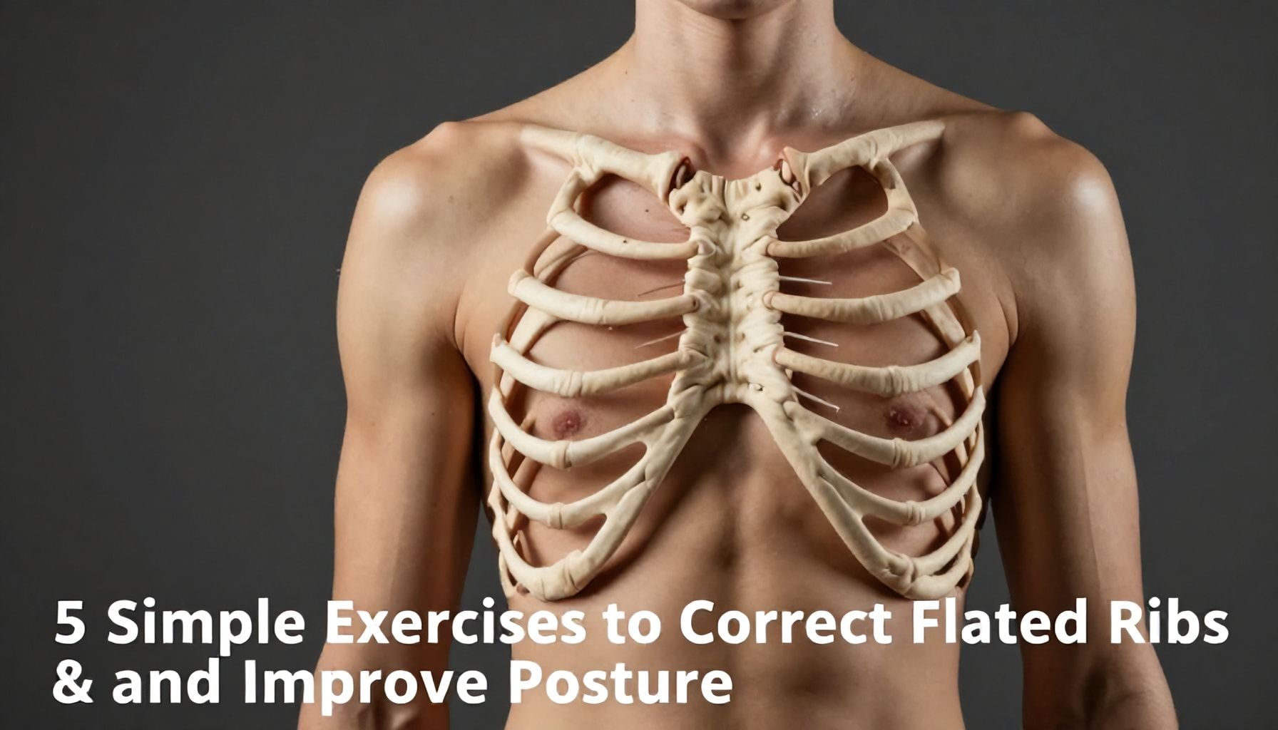 5 Simple Exercises to Correct Flared Ribs and Improve Posture*