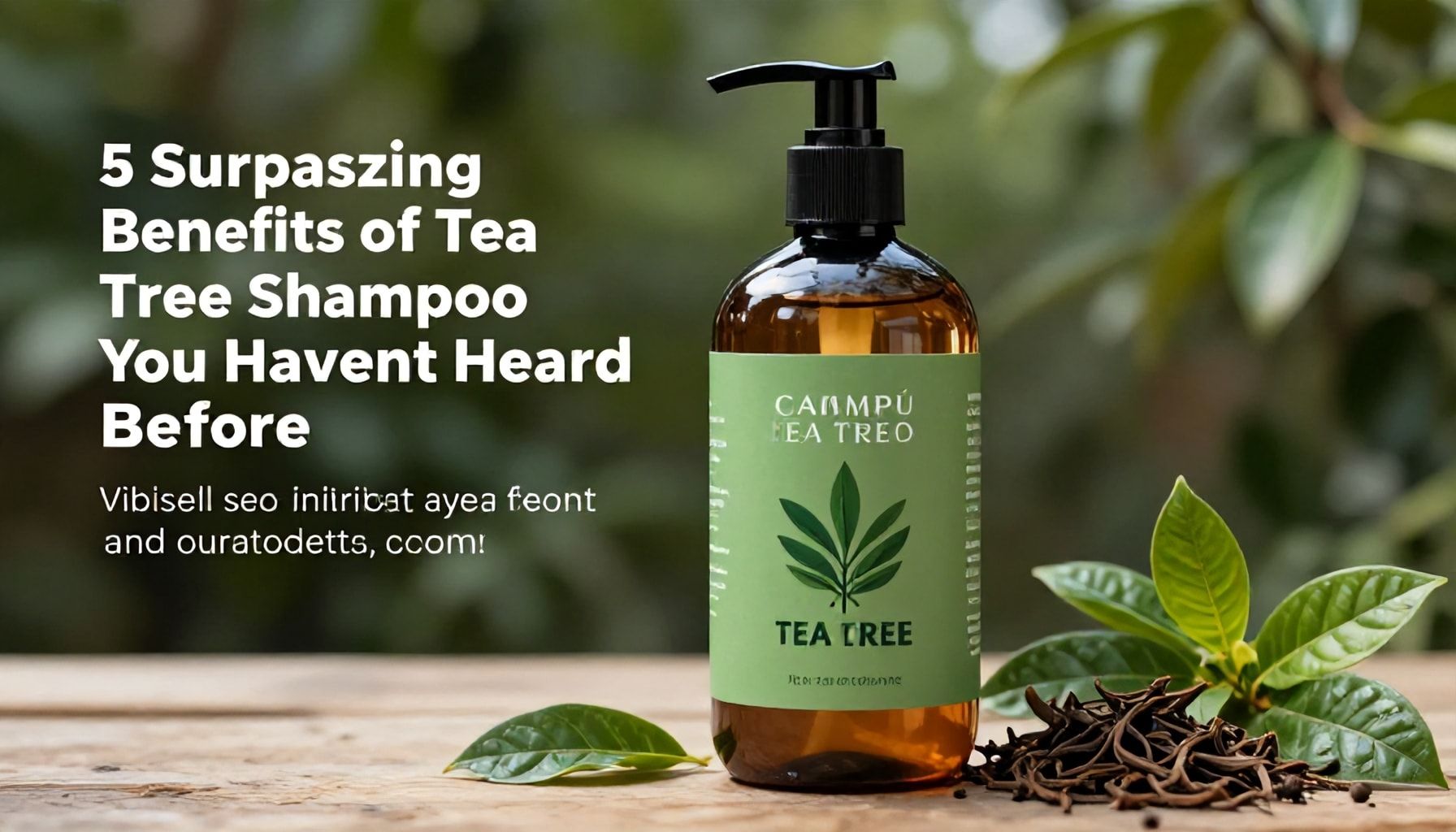 5 Surprising Benefits of Tea Tree Shampoo You Haven't Heard Before*