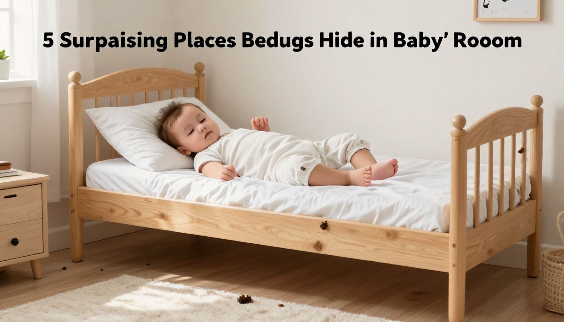 5 Surprising Places Bed Bugs Hide in Your Baby's Room*