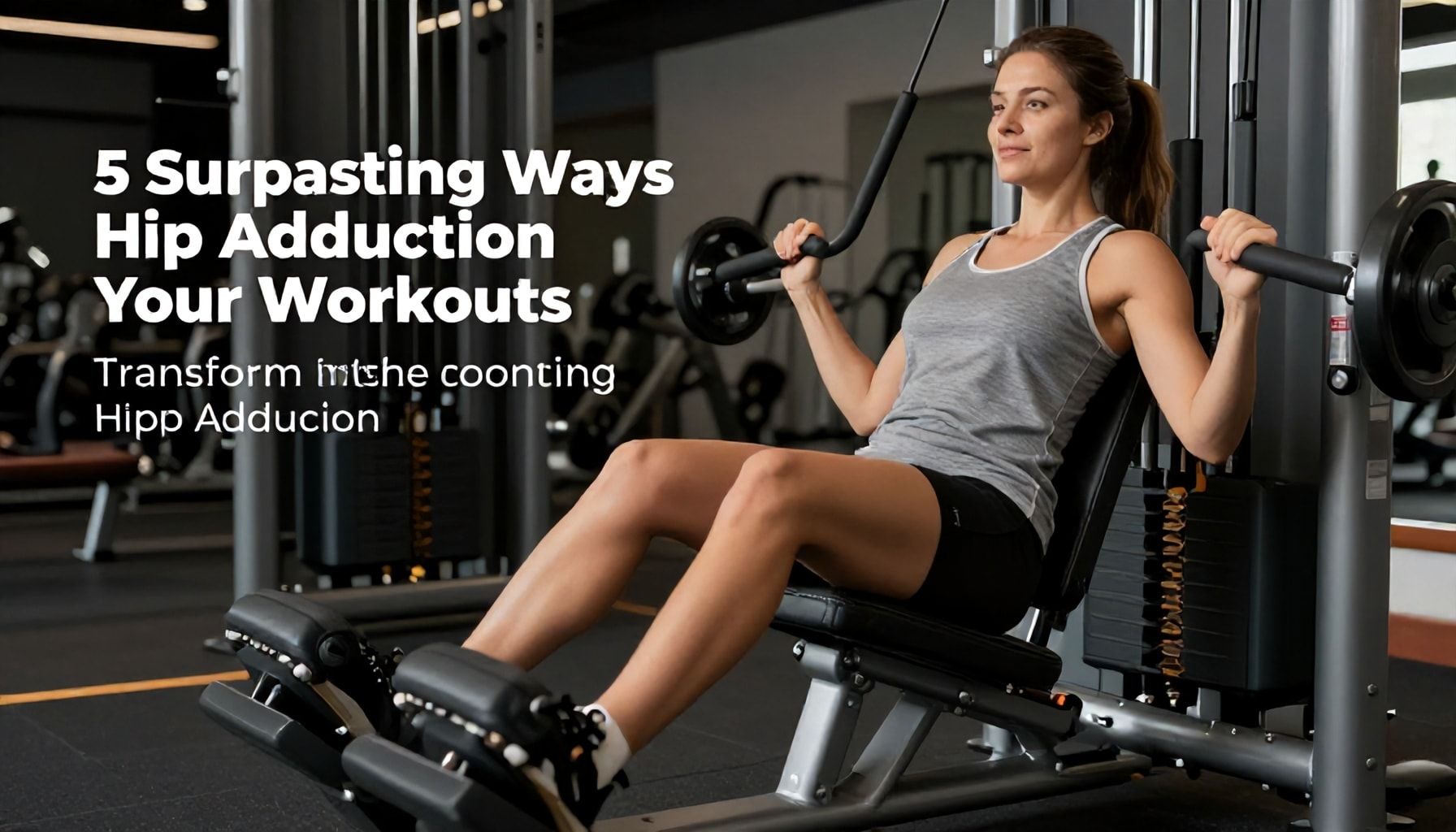 5 Surprising Ways a Hip Adduction Machine Can Transform Your Workouts