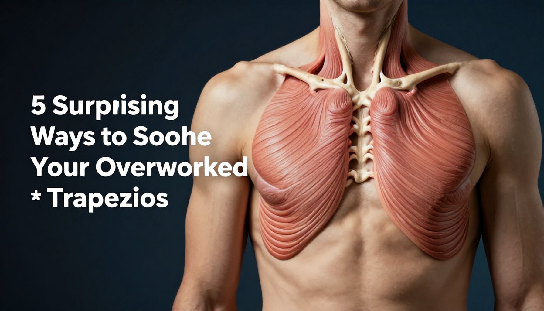 5 Surprising Ways to Soothe Your Overworked Trapezius*