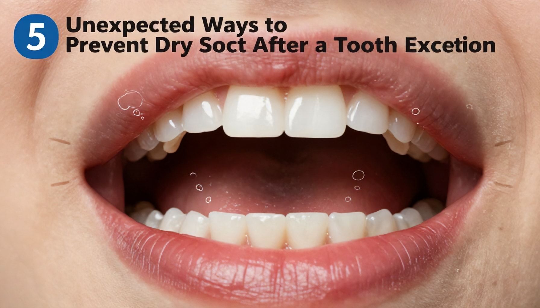 5 Unexpected Ways to Prevent Dry Socket After a Tooth Extraction*
