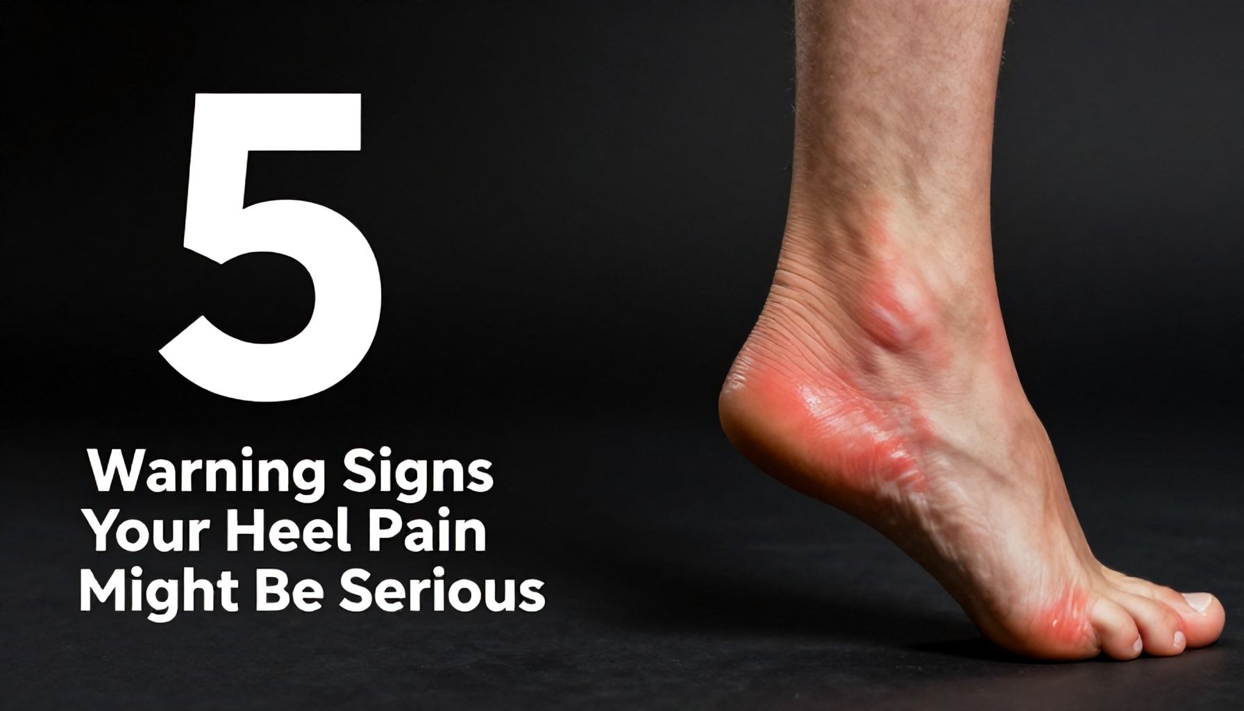 5 Warning Signs Your Heel Pain Might Be Serious