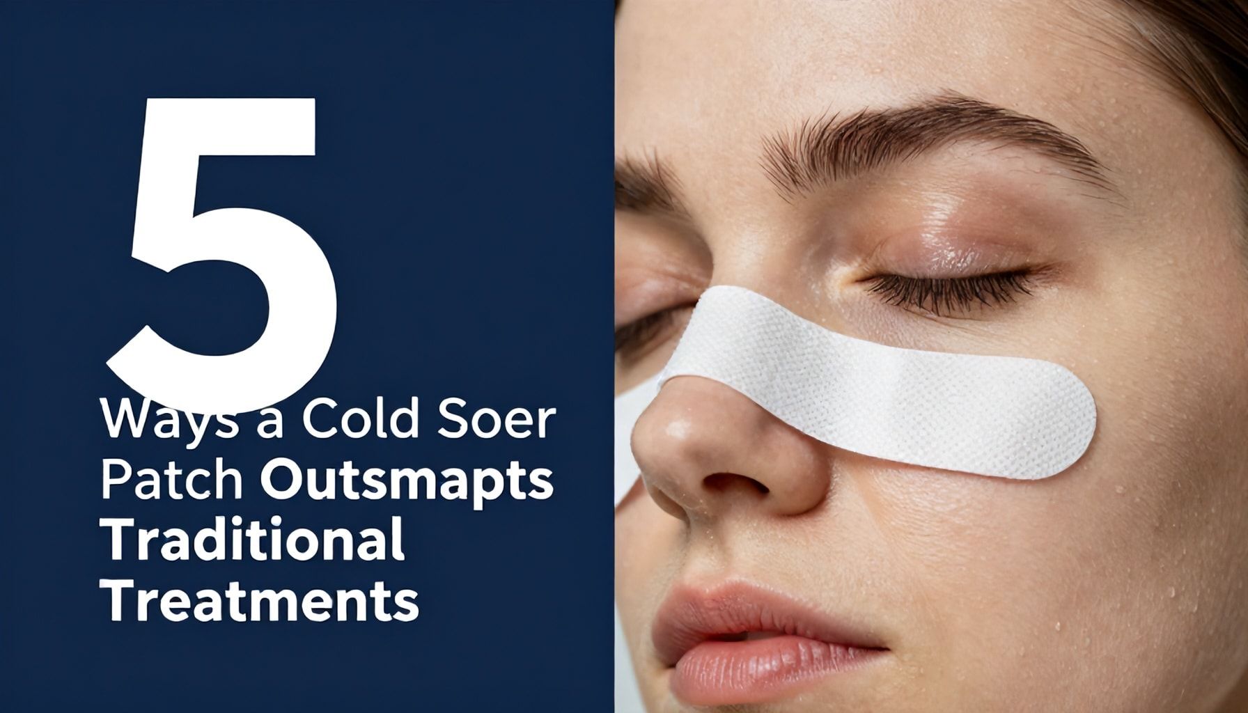 5 Ways a Cold Sore Patch Outsmarts Traditional Treatments*