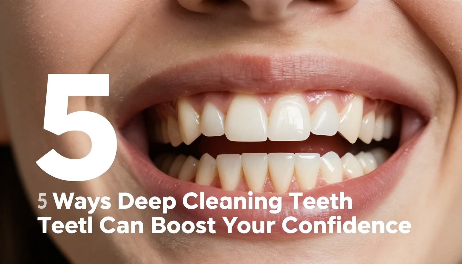 5 Ways Deep Cleaning Teeth Can Boost Your Confidence*