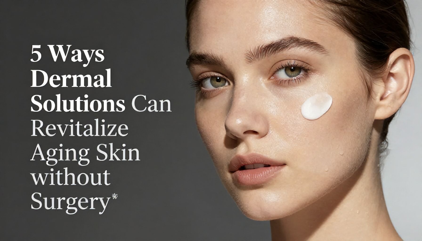 5 Ways Dermal Solutions Can Revitalize Aging Skin Without Surgery*