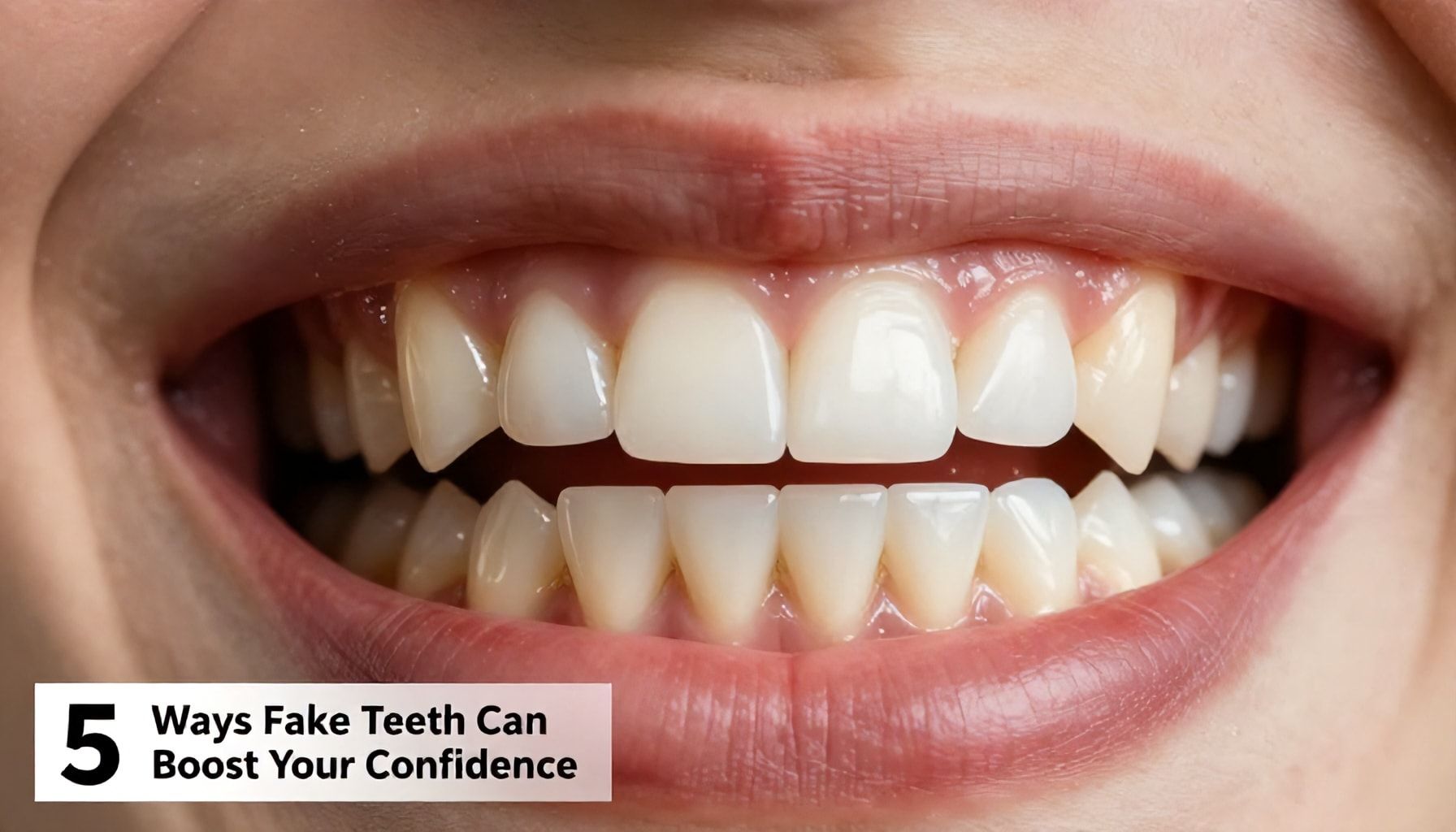 5 Ways Fake Teeth Can Boost Your Confidence*