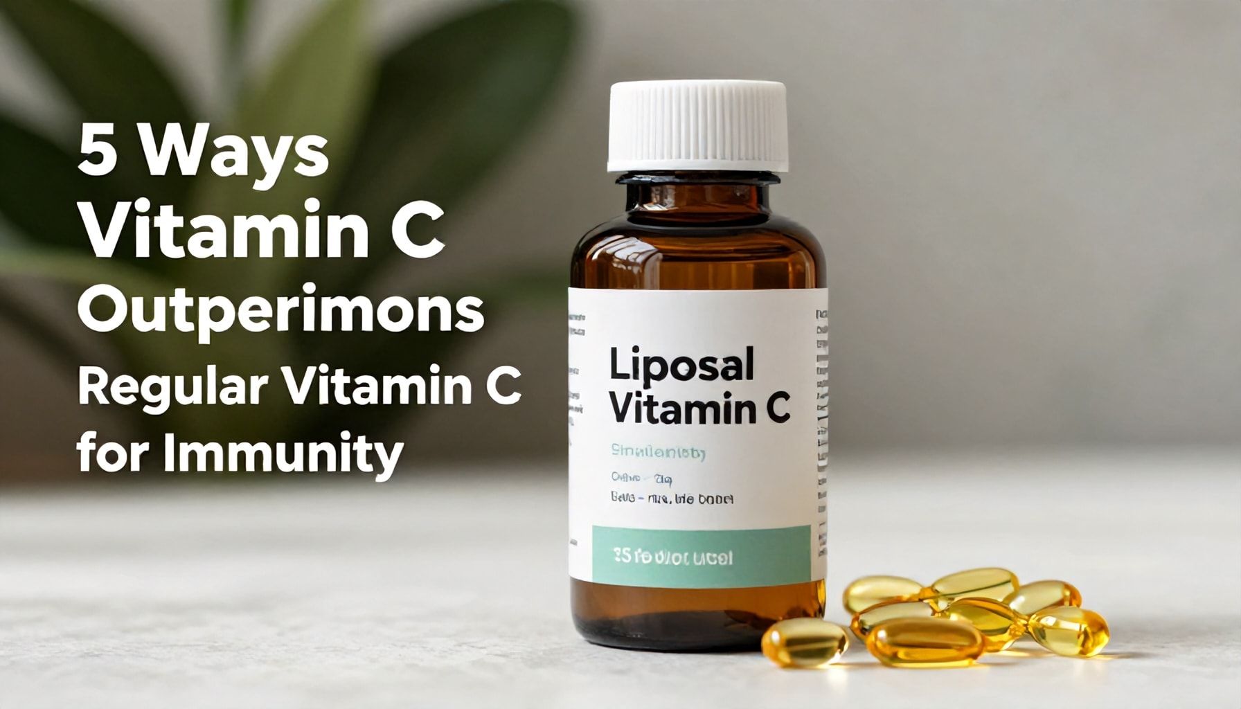 5 Ways Liposomal Vitamin C Outperforms Regular Vitamin C for Immunity*