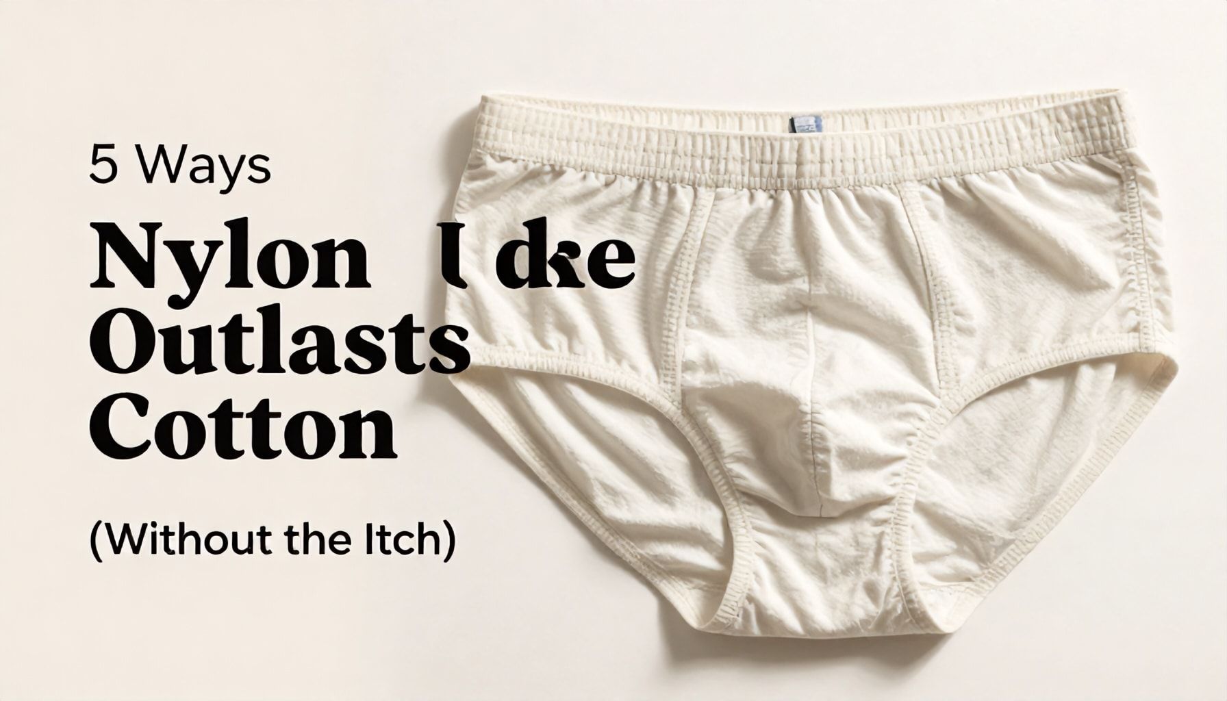 5 Ways Nylon Underwear Outlasts Cotton (Without the Itch)"*