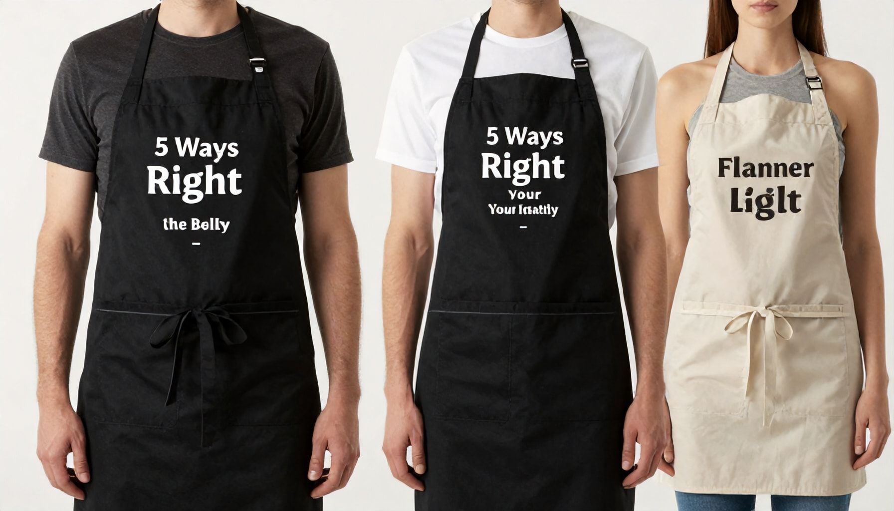 5 Ways the Right Apron Can Flatten Your Belly Instantly*