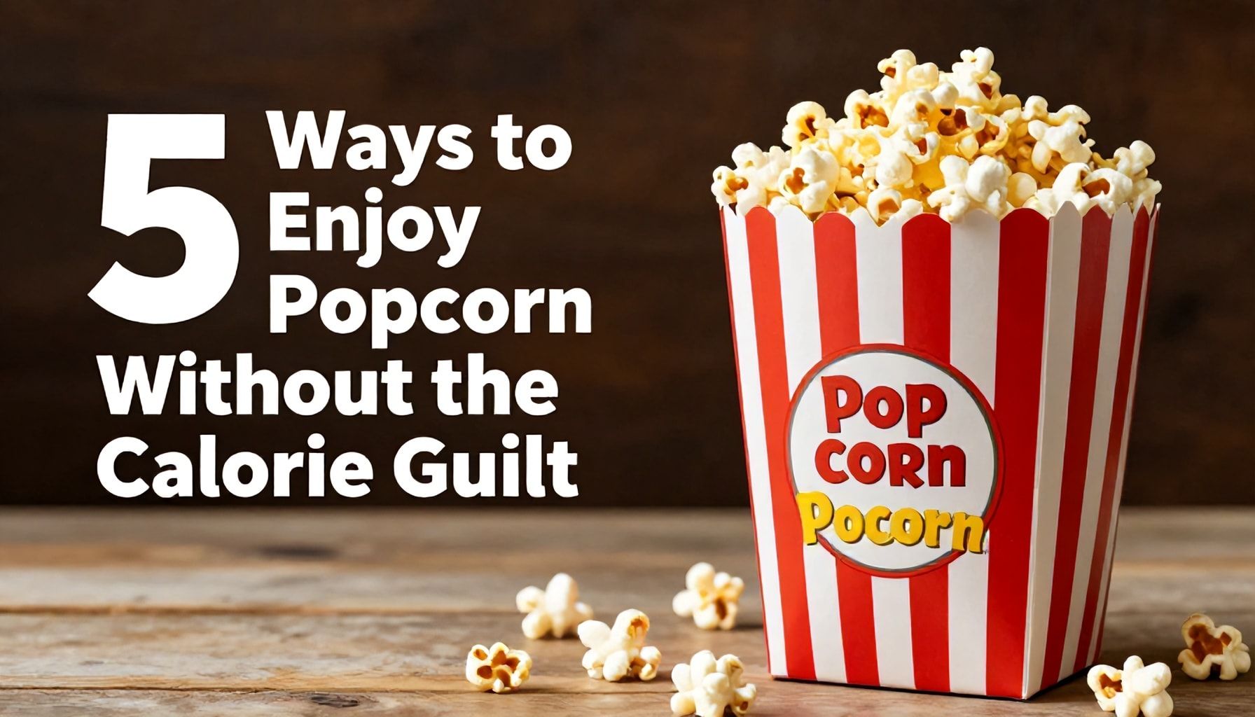 5 Ways to Enjoy Popcorn Without the Calorie Guilt*