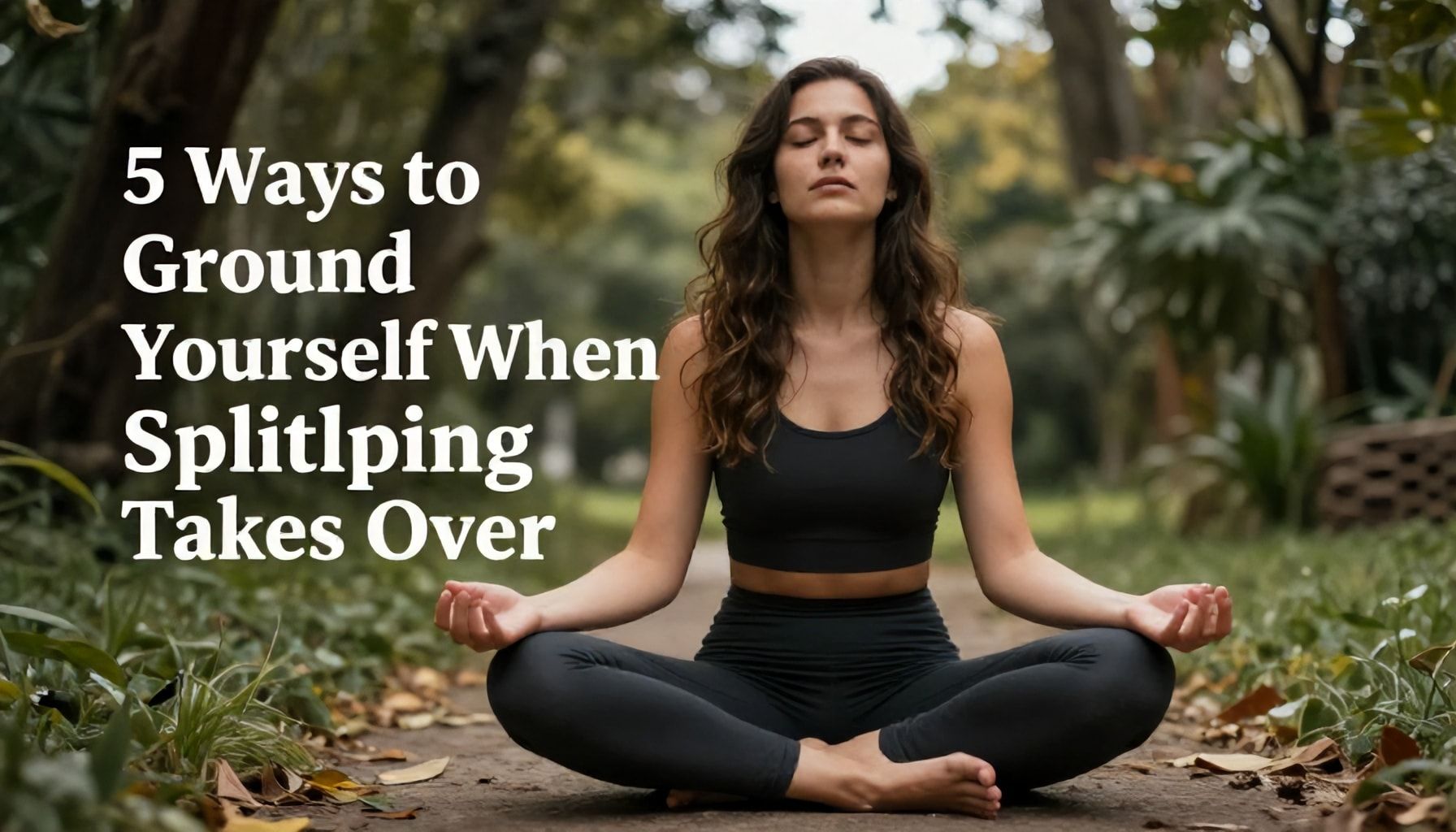 5 Ways to Ground Yourself When Splitting Takes Over*