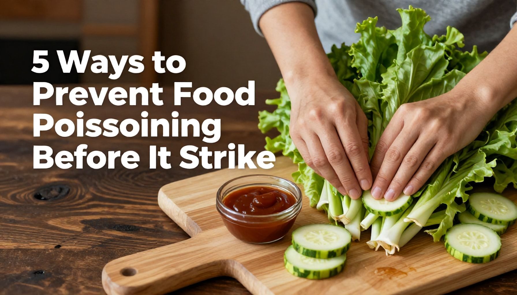 5 Ways to Prevent Food Poisoning Before It Strikes*