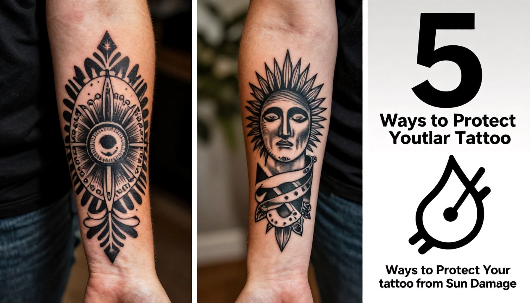5 Ways to Protect Your Tattoo from Sun Damage*