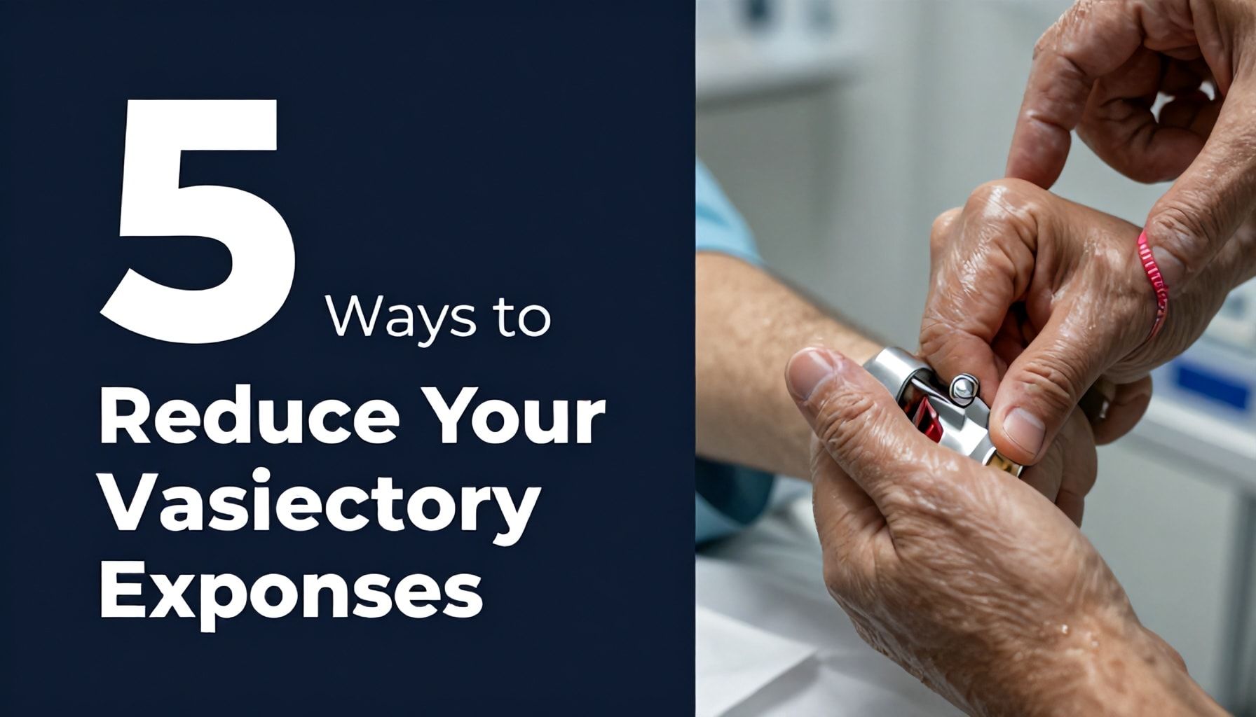 5 Ways to Reduce Your Vasectomy Expenses*