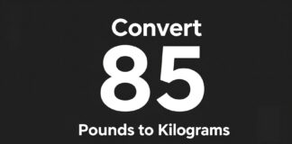 Convert 85 Pounds to Kilograms Quickly and Accurately
