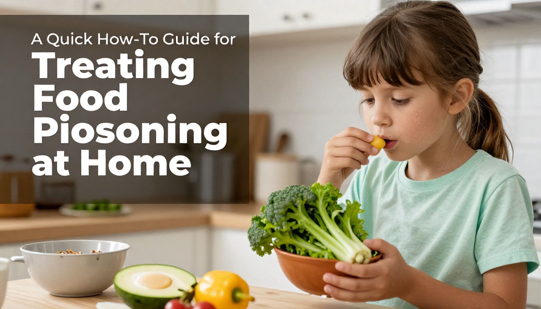 A Quick How-To Guide for Treating Food Poisoning at Home*
