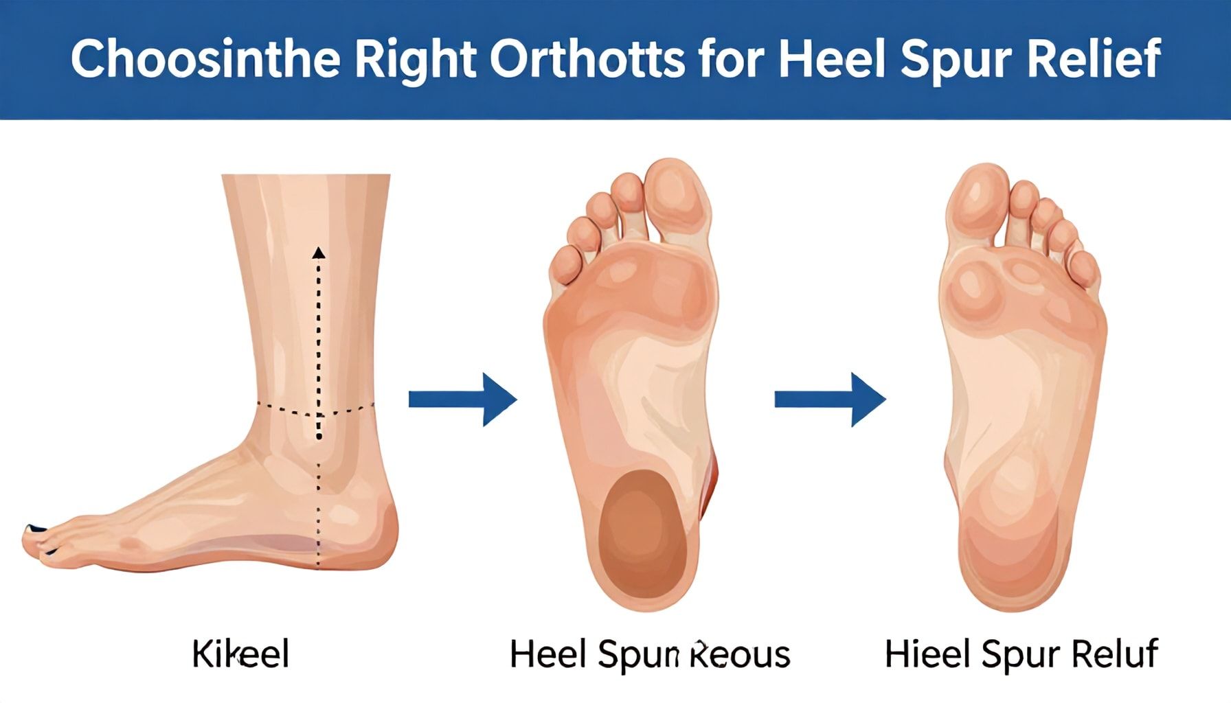 A Step-by-Step Guide to Choosing the Right Orthotics for Heel Spur Relief