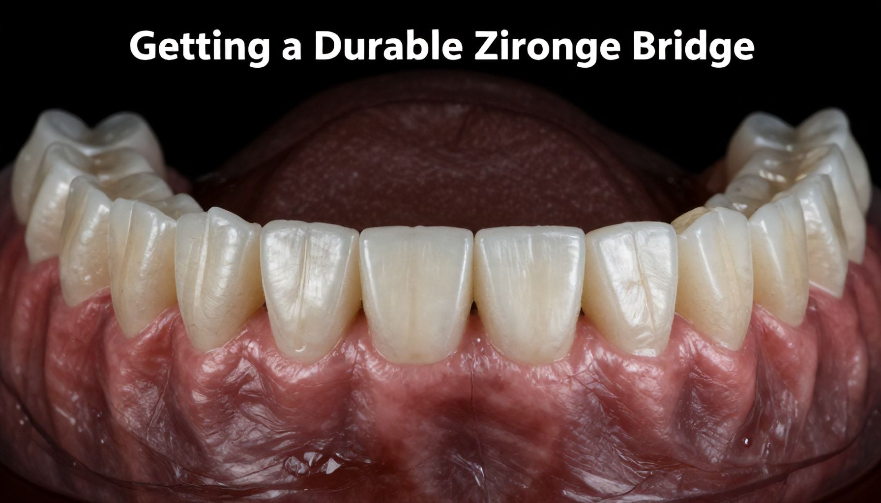 A Step-by-Step Guide to Getting a Durable Zirconia Bridge*