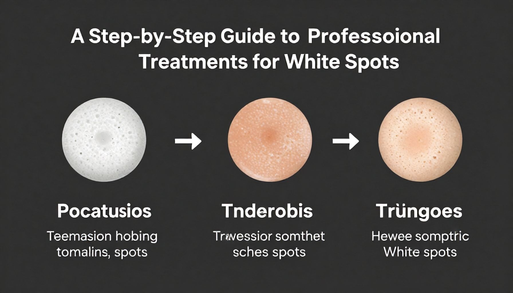 A Step-by-Step Guide to Professional and At-Home Treatments for White Spots*
