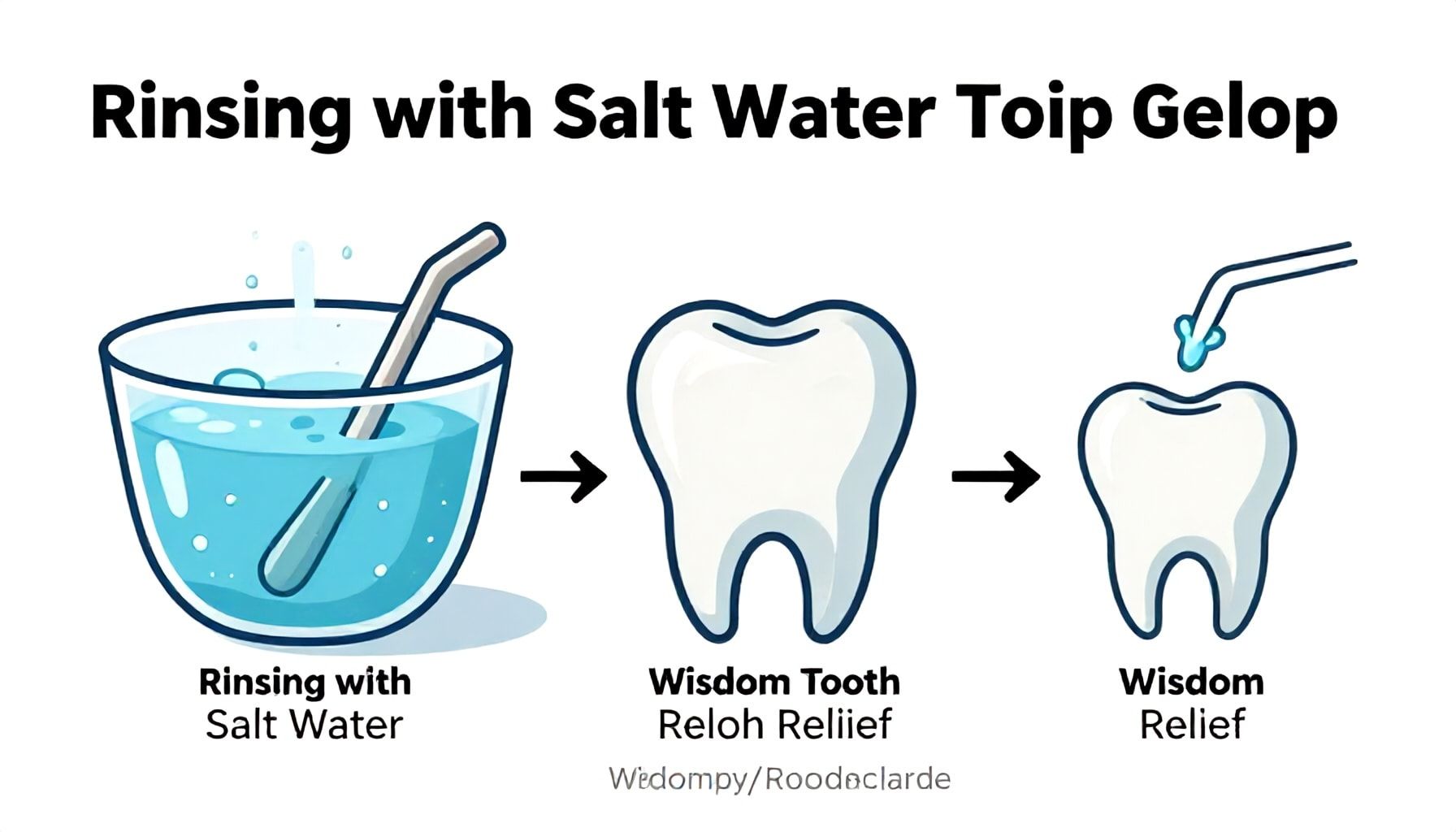 A Step-by-Step Guide to Rinsing with Salt Water for Wisdom Tooth Relief*