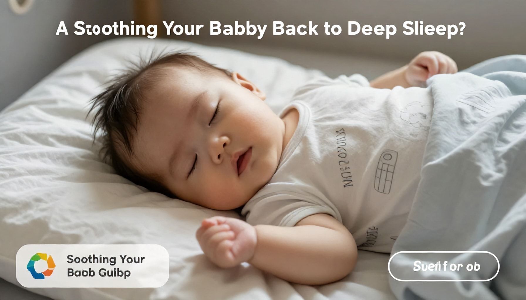 A Step-by-Step Guide to Soothing Your Baby Back to Deep Sleep*