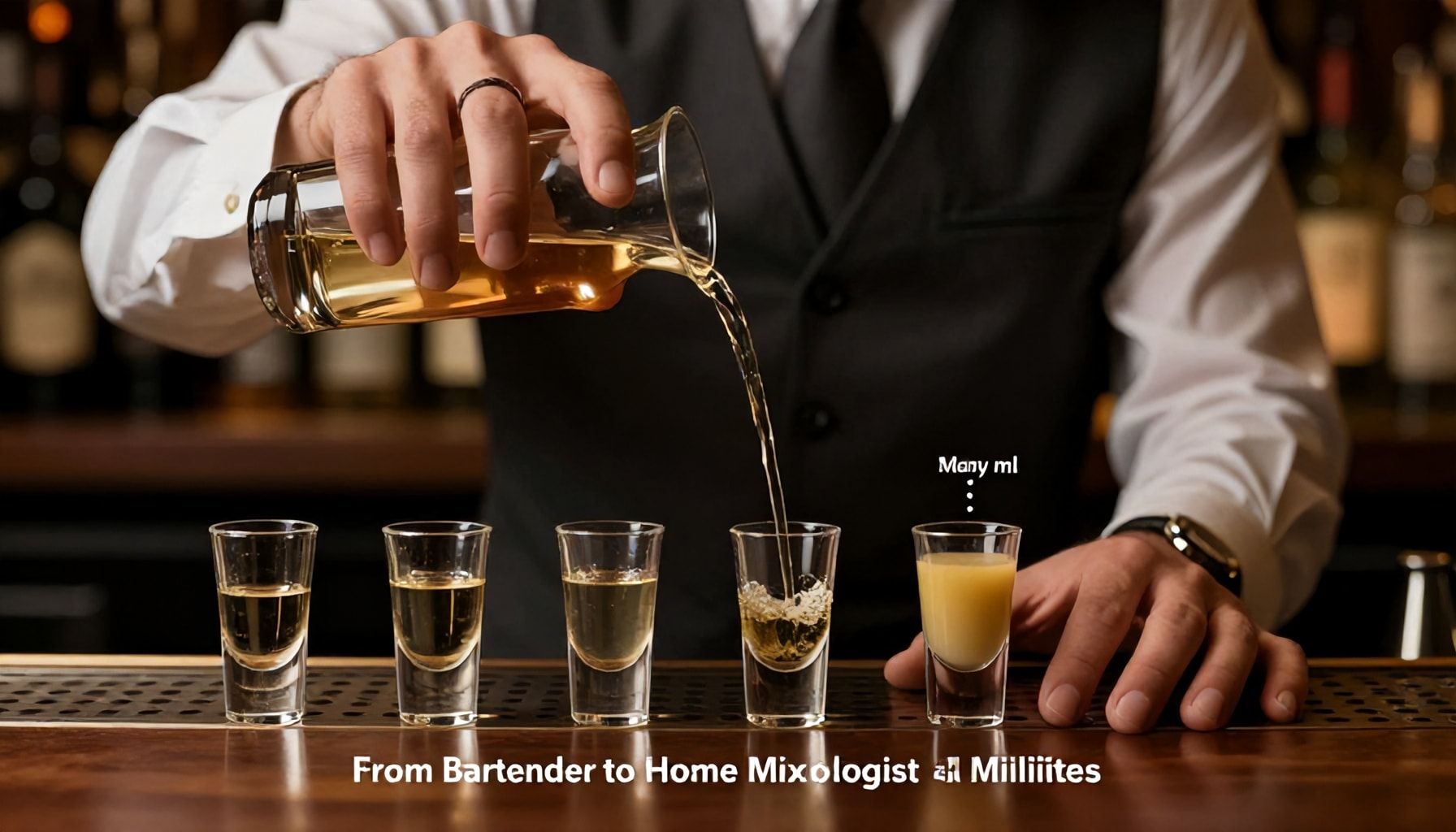 From Bartender to Home Mixologist: The How-To of Milliliter Measurements