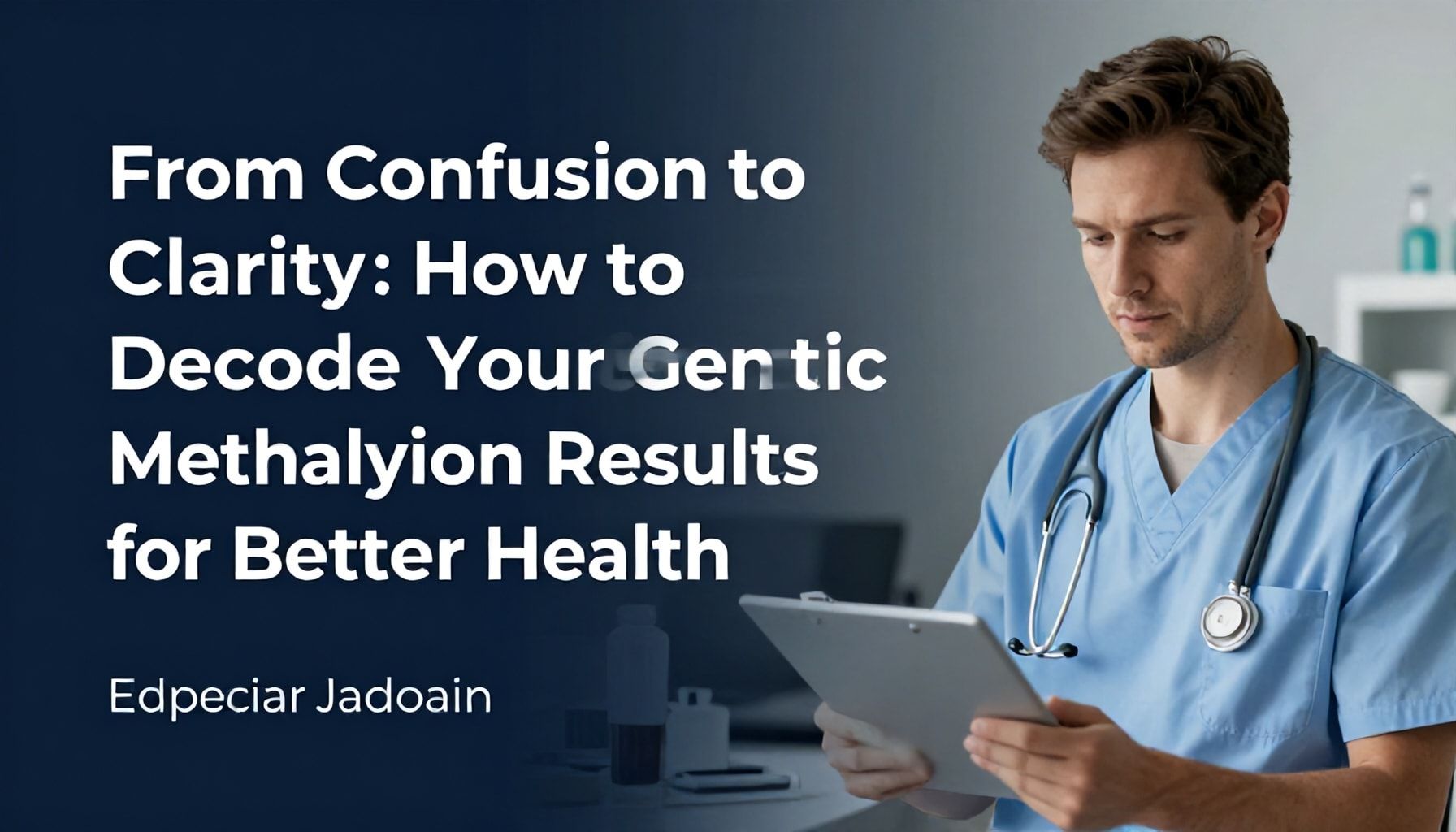 From Confusion to Clarity: How to Decode Your Genetic Methylation Results for Better Health*