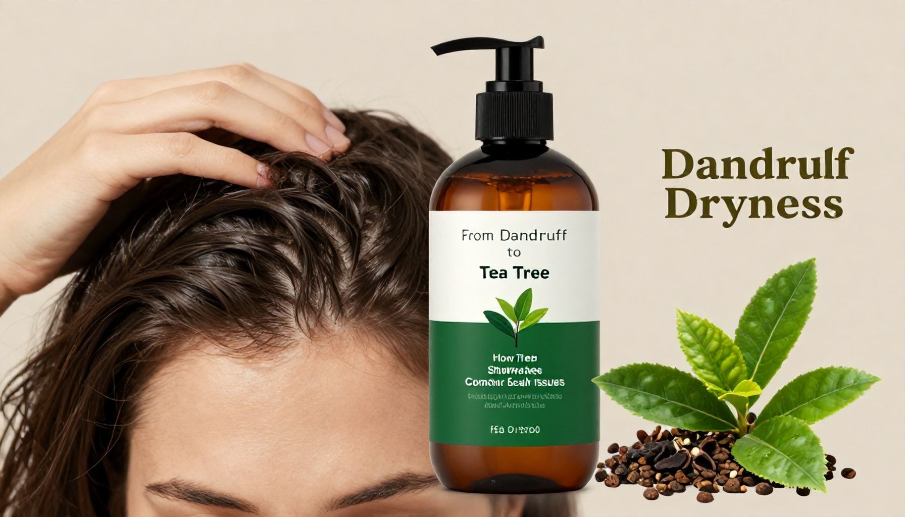 From Dandruff to Dryness: How Tea Tree Shampoo Tackles Common Scalp Issues*