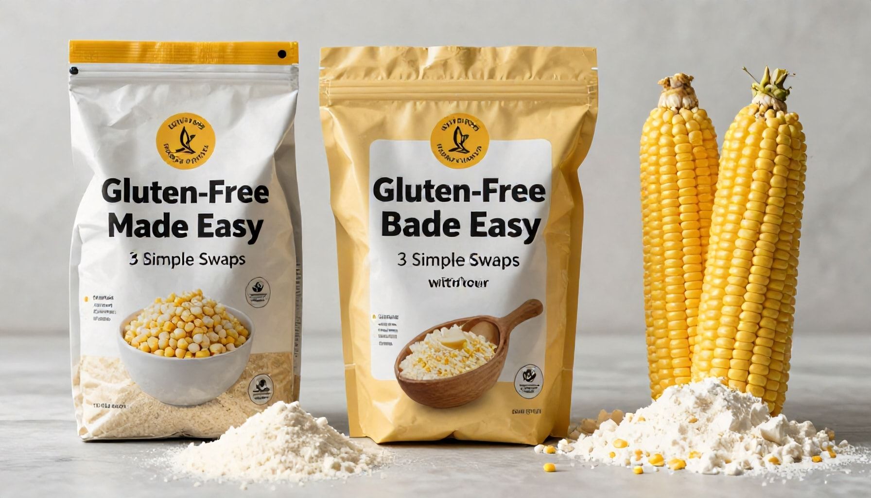 Gluten-Free Baking Made Easy: 3 Simple Swaps with Corn Flour"*