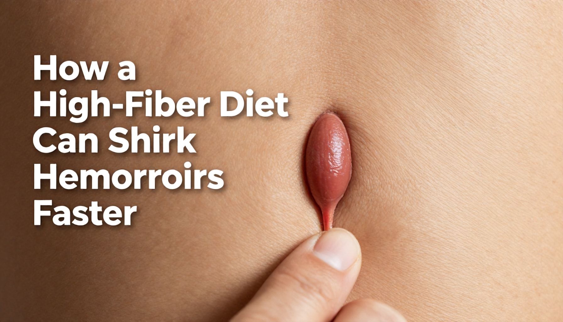 How a High-Fiber Diet Can Shrink Hemorrhoids Faster*