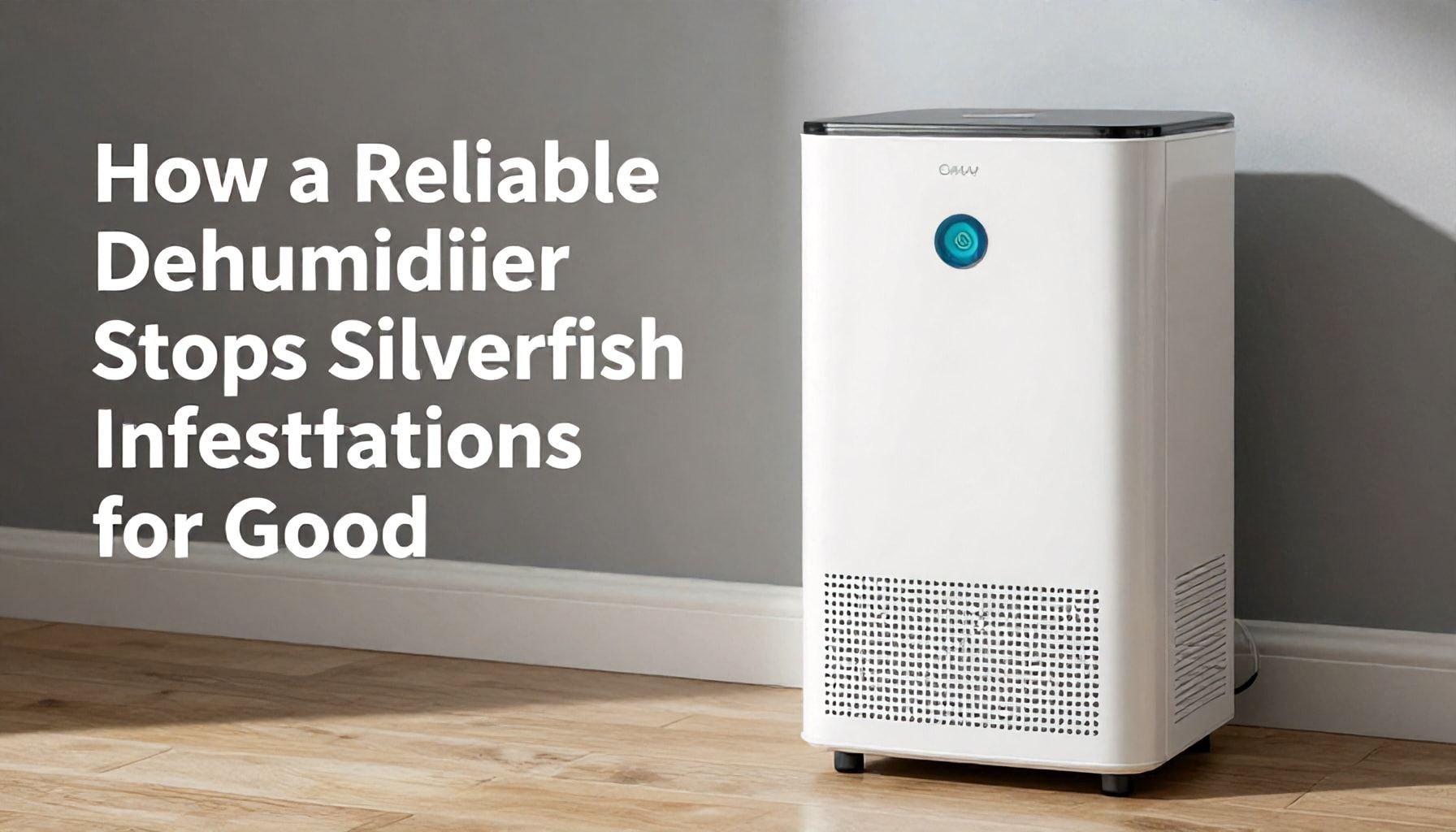 How a Reliable Dehumidifier Stops Silverfish Infestations for Good*
