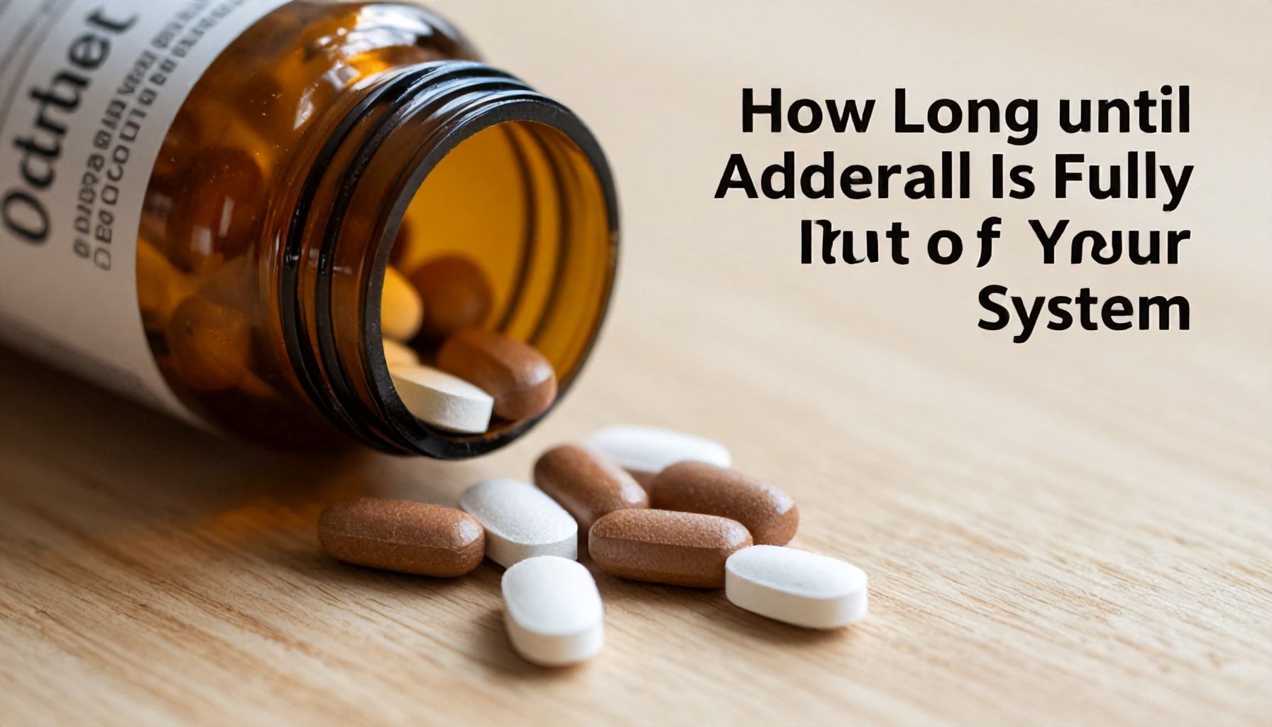 How Long Until Adderall Is Fully Out of Your System?*