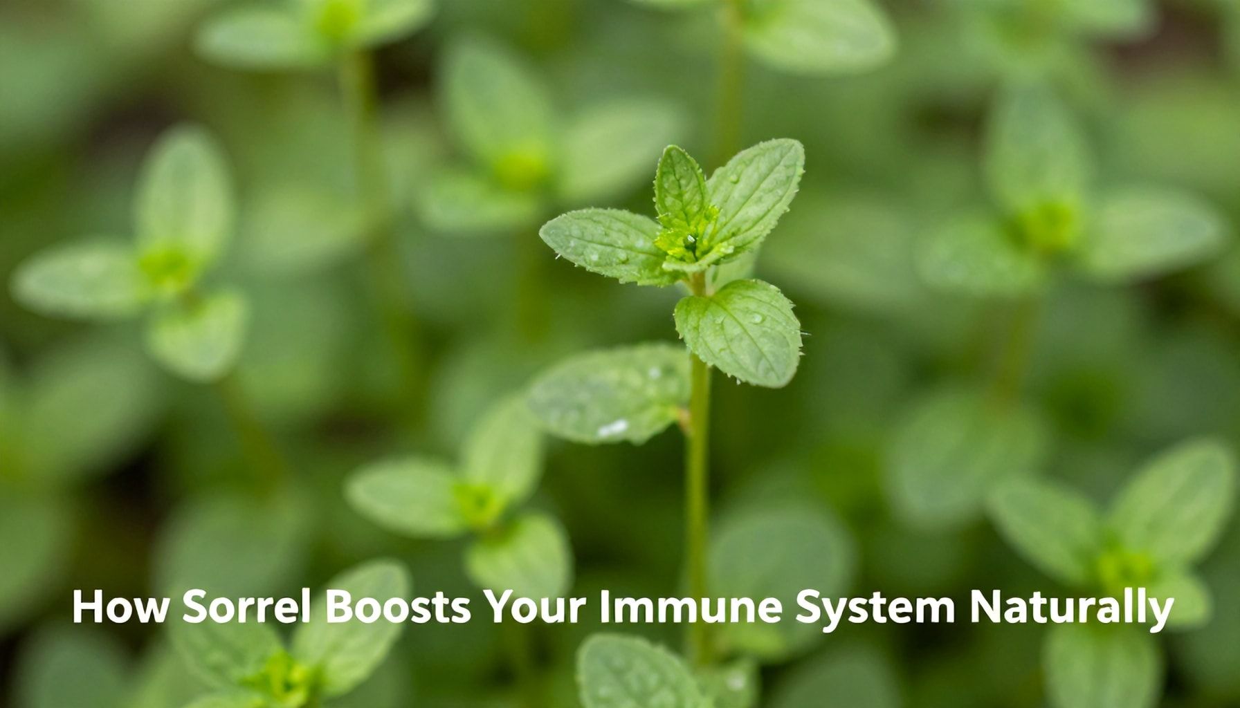 How Sorrel Boosts Your Immune System Naturally*