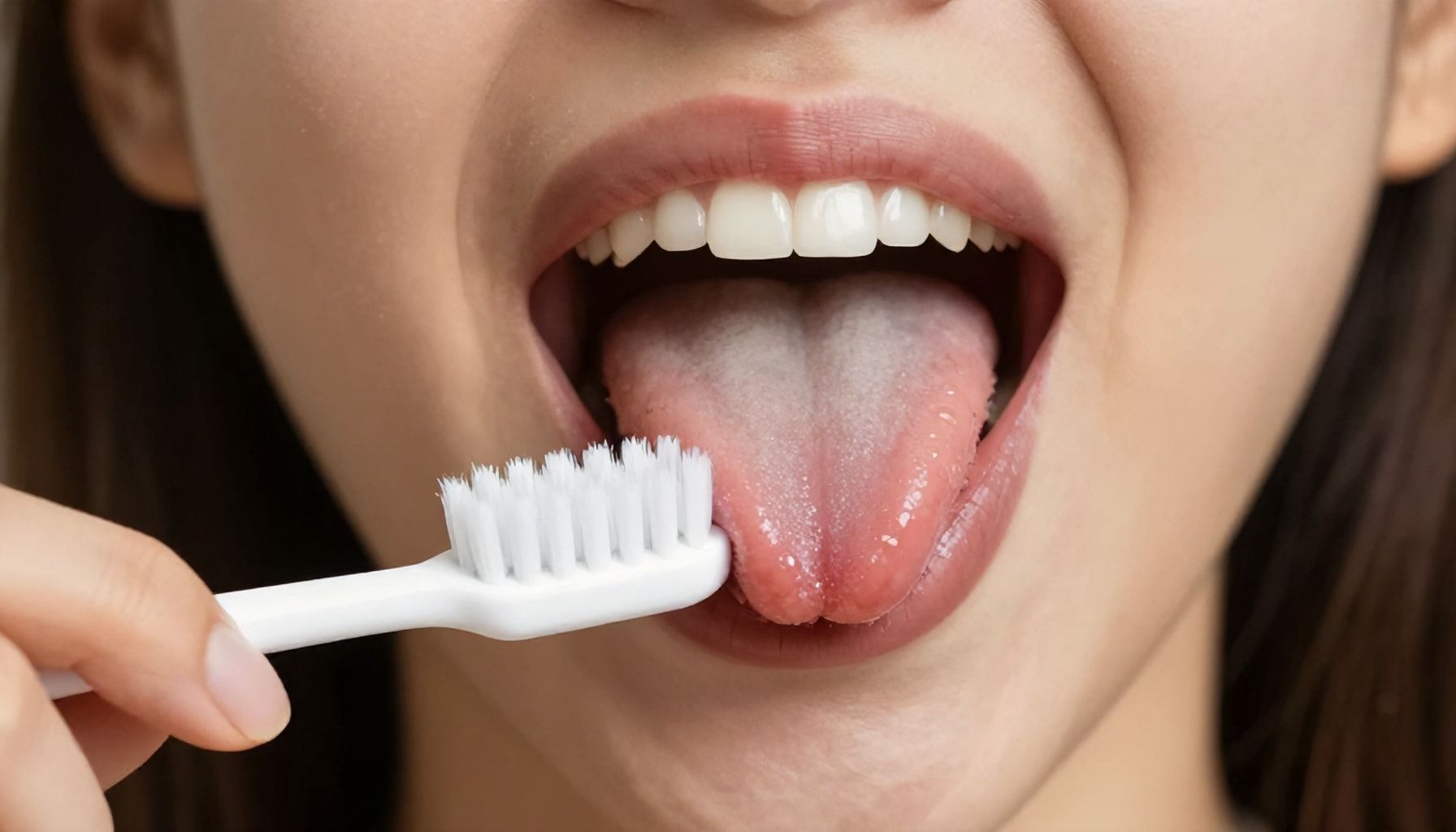 How to Brush Your Tongue Properly for a Cleaner, Healthier Mouth*