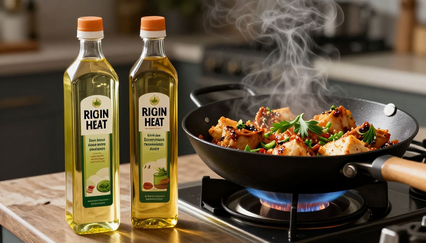 How to Choose the Best Cooking Oil for High-Heat vs. Low-Heat Dishes*